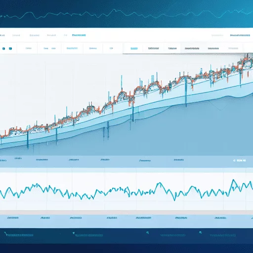 candlestick chart with various cryptocurrencies as a powerful day trading tool